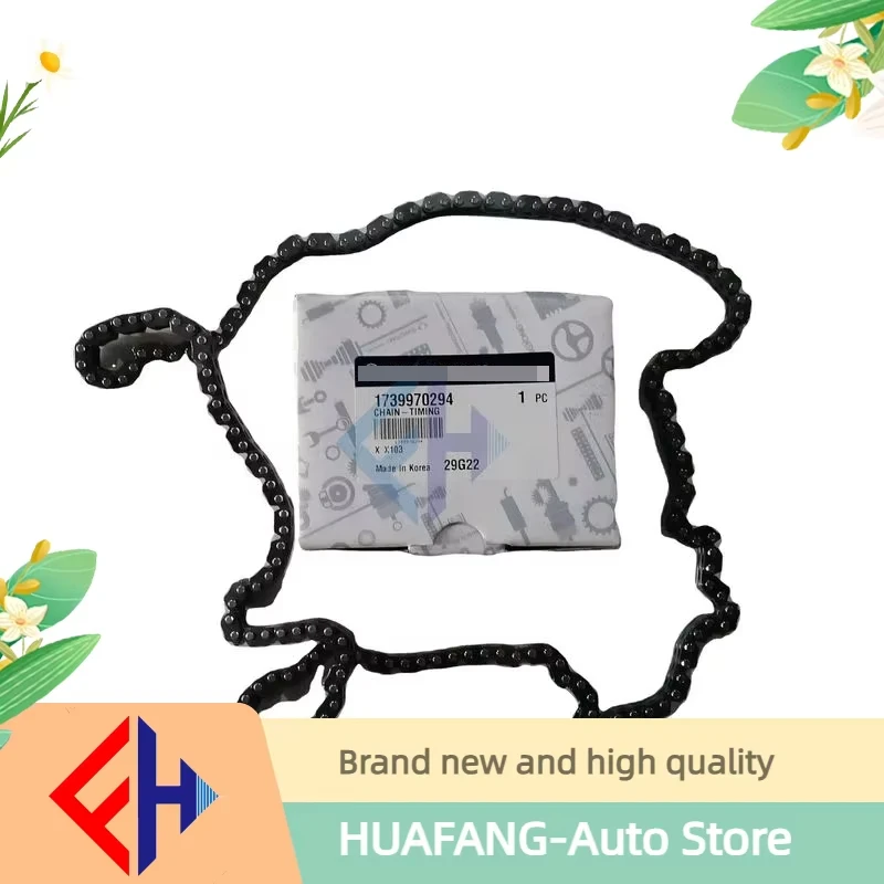 

Оригинальная цепь ГРМ Actyon Kyron Rexton Korando C Musso Rodius Tivoli 1739970294, высокое качество