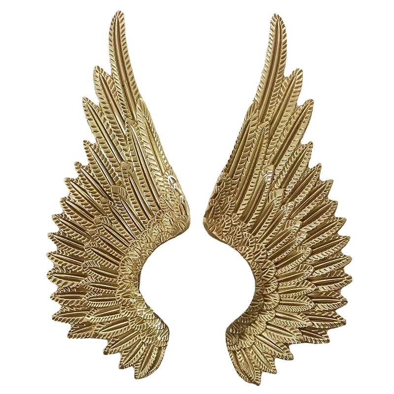 

4Pairs Solid Brass French Angel Wings Furniture Pulls Handles Drawer Pulls Cupboard Wardrobe Shoe TV Cabinet Pulls Decorations