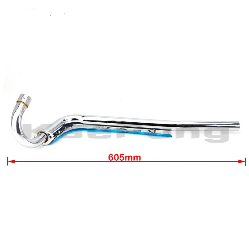 Modified 28MM Motorcycle Exhaust Muffler Pipe for Kawasaki Motocross Dirt Pit Bike KLX110 70cc-150cc HONDA CRF70 125cc 110cc - view 2