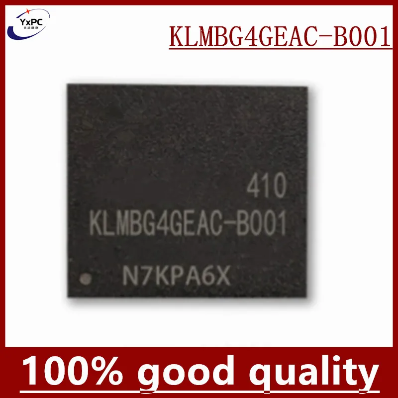 

KLMBG4GEAC-B001 KLMBG4GEAC B001 EMMC Flash Memory ic BGA chipset with balls