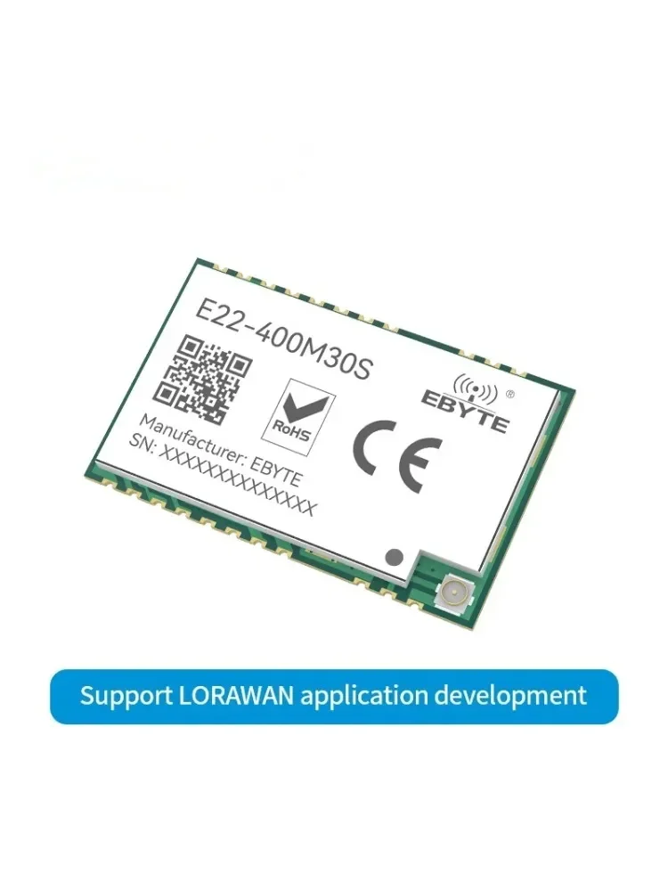 10 sztuk/partia 433MHz SX1268 LoRa Bezprzewodowy Moduł Transceivera RF CDSENET E22-400M30S 30dBm Wysokiej Precyzji TCXO SMD Otwór Montażowy — zdjęcie produktu 7