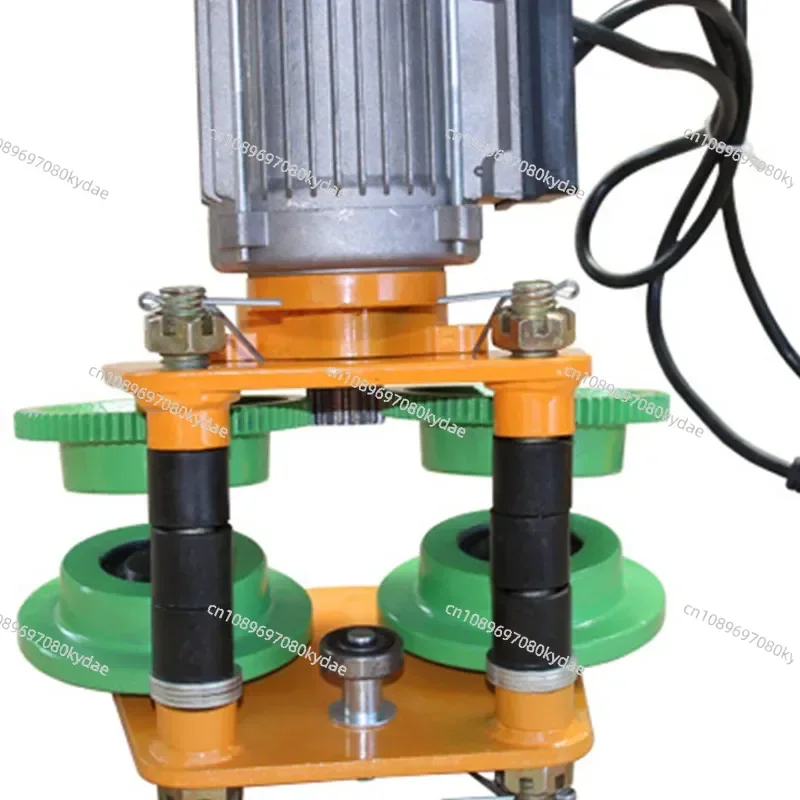 1 Ton Miniature Electric Hoist Sports Car Four Wheels Crane Factories Pier Warehouse Lifting Equipment Manual I-Beam Power Tools