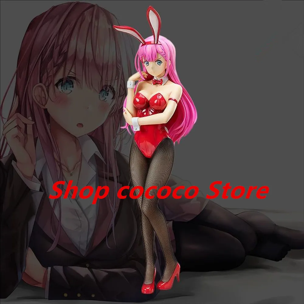 

42cm We Never Learn! Mafuyu Kirisu Bunny Girl Anime Figure FREEing B-STYLE Kirisu Mafuyu Action Figure Adult Sexy Model Doll Toy