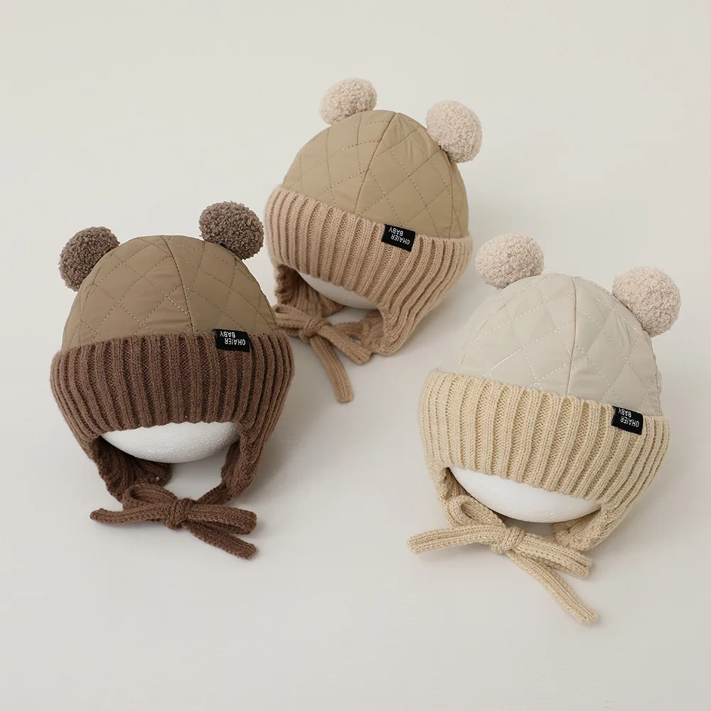 

2025 Autumn Winter Baby Ear Protection Warm Thickened Pullover Hat Infant And Toddler Fashionable Chinese Made Gift Hat