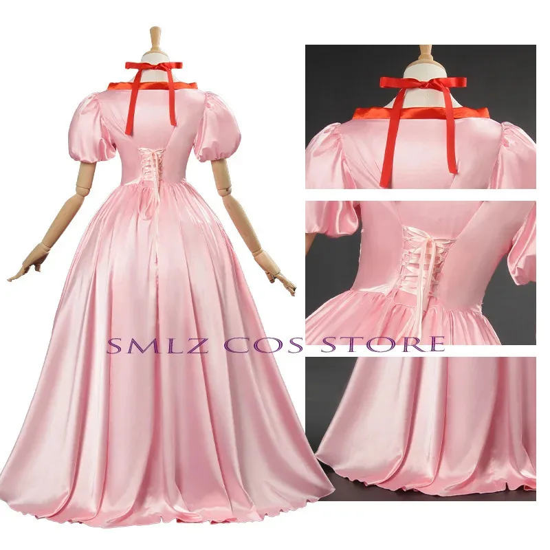 Аниме Cardcaptor Sakura Kinomoto Sakura Косплей Костюм Волшебная принцесса Сакура розовое платье наряд костюмы на Хэллоуин для женщин