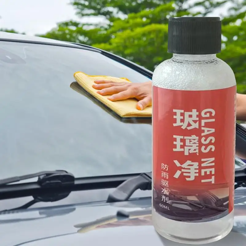 Windshield Oil Remover Oil Film Remover for Car Window Car Windshield Oil Film Cleaner 120ml for Car Window Remove Dirt Water