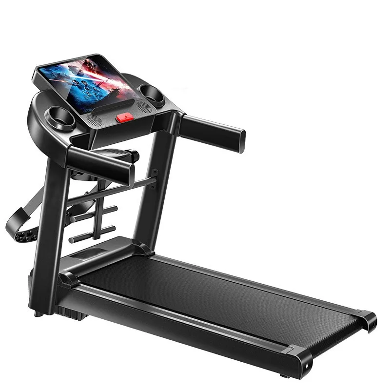 

Popular Household Treadmill Mini Foldable Ultra-Quiet Electric Intelligent Walking Machine Sports Fitness Equipment 런닝머신