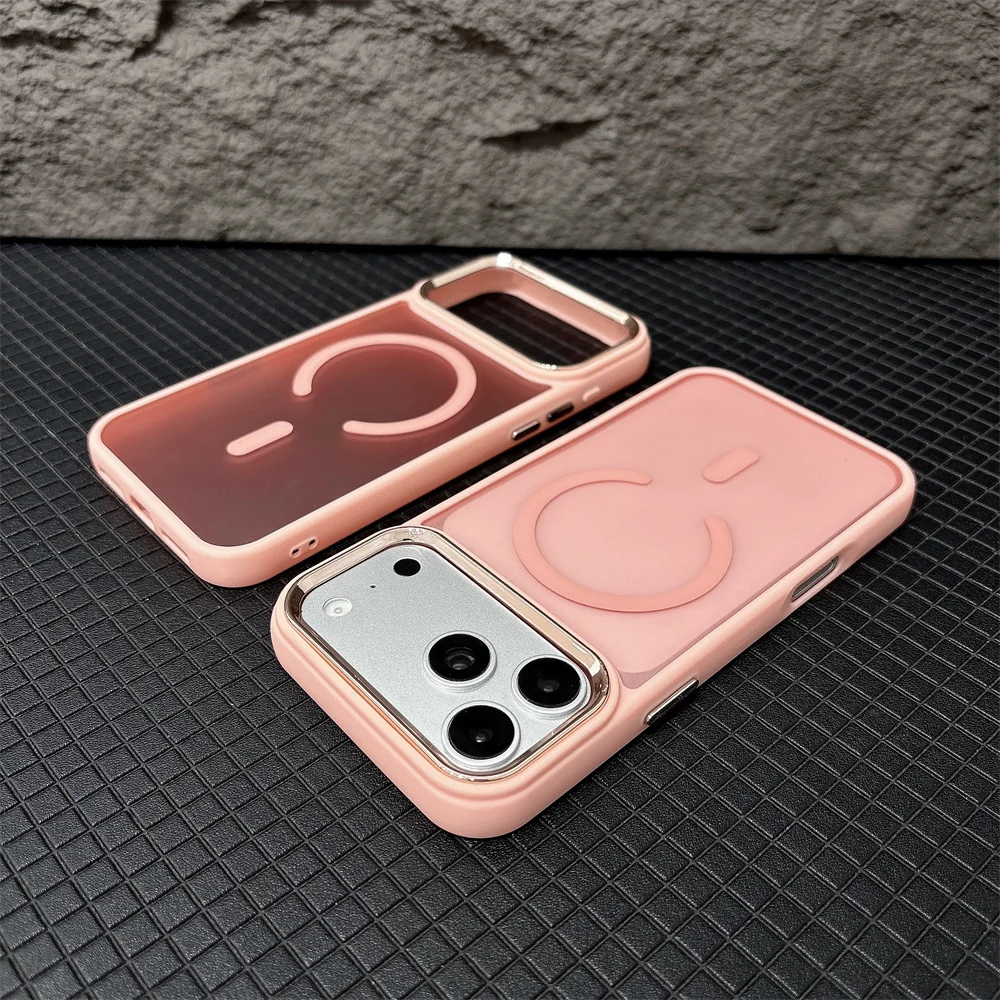 Großhandel für Magsafe Magnetische Matte Hülle für iPhone 18 Pro Max 17 Air 16 15 14 Plus 13 12 11 X XS XR Kabellose Lade-Rückabdeckung – Detail 20