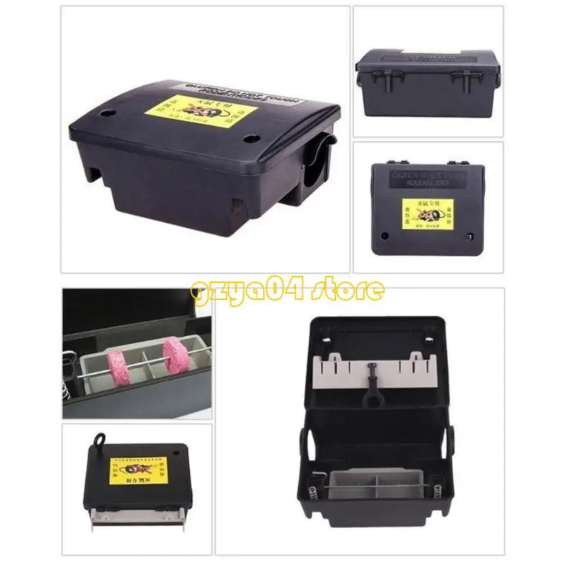 K3KD Compact Roditori Escere Stazioni Secret Trope Trap Boxes per il controllo del mouse interno esterno