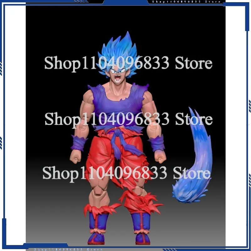 

E&C Toys Dragon Ball Z SHF Super Saiyan Son Goku Battle Damage 3.0 Body Anime Action Figure Figurine Model Toys Gifts