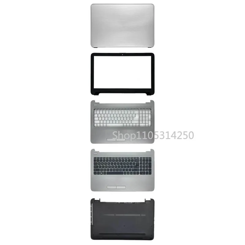 For HP Pavilion 15-AY 15-BA 15-AC 15-AF TPN-C125 250 G4 250 G5 LCD Back Cover/Front Bezel/Hinges/Palmrest/Bottom Case 900263-001