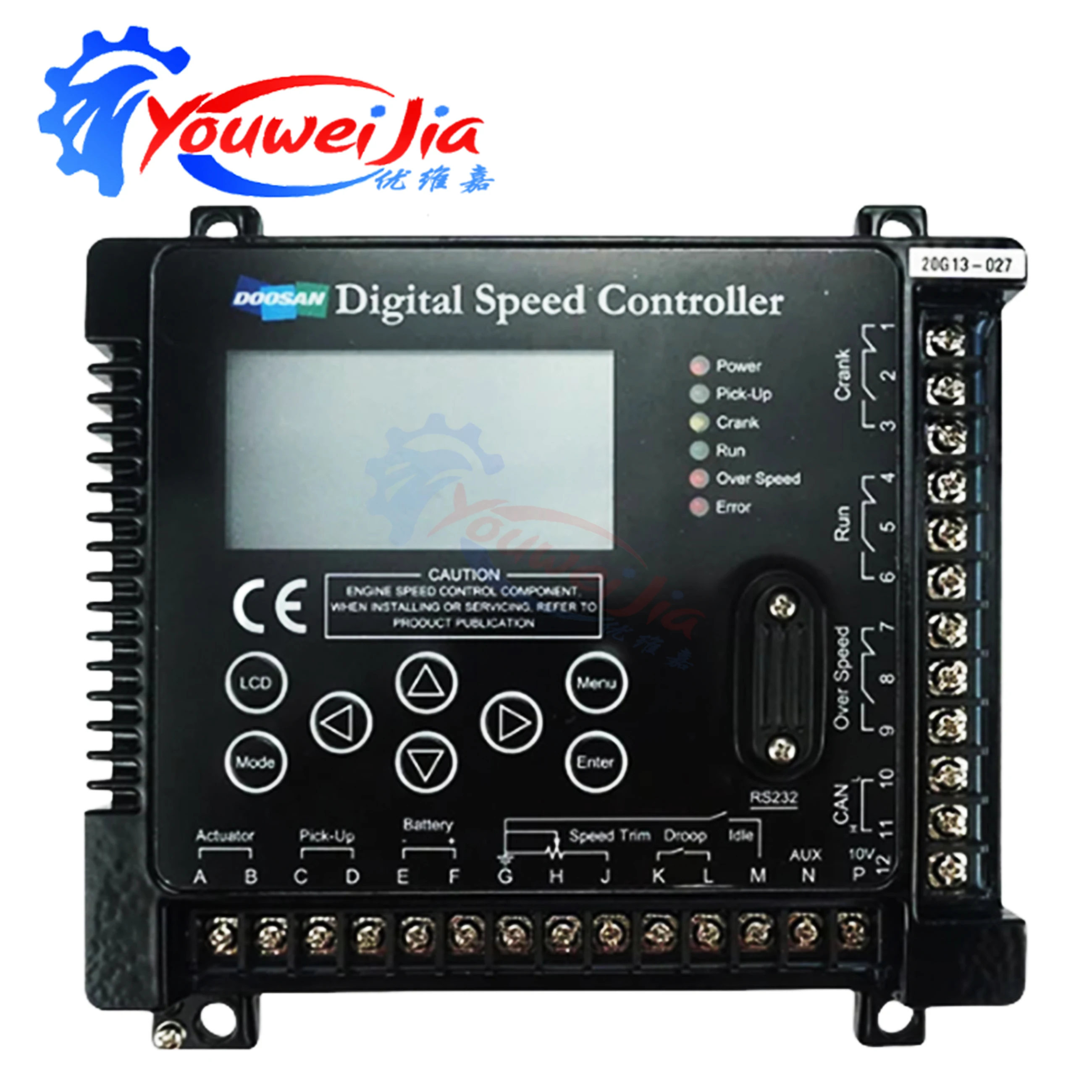 DSC1000 Doosan Daewoo Korean Original Speed Control Board Electronic Speed Controller Model 300611-01127A for Industrial Use