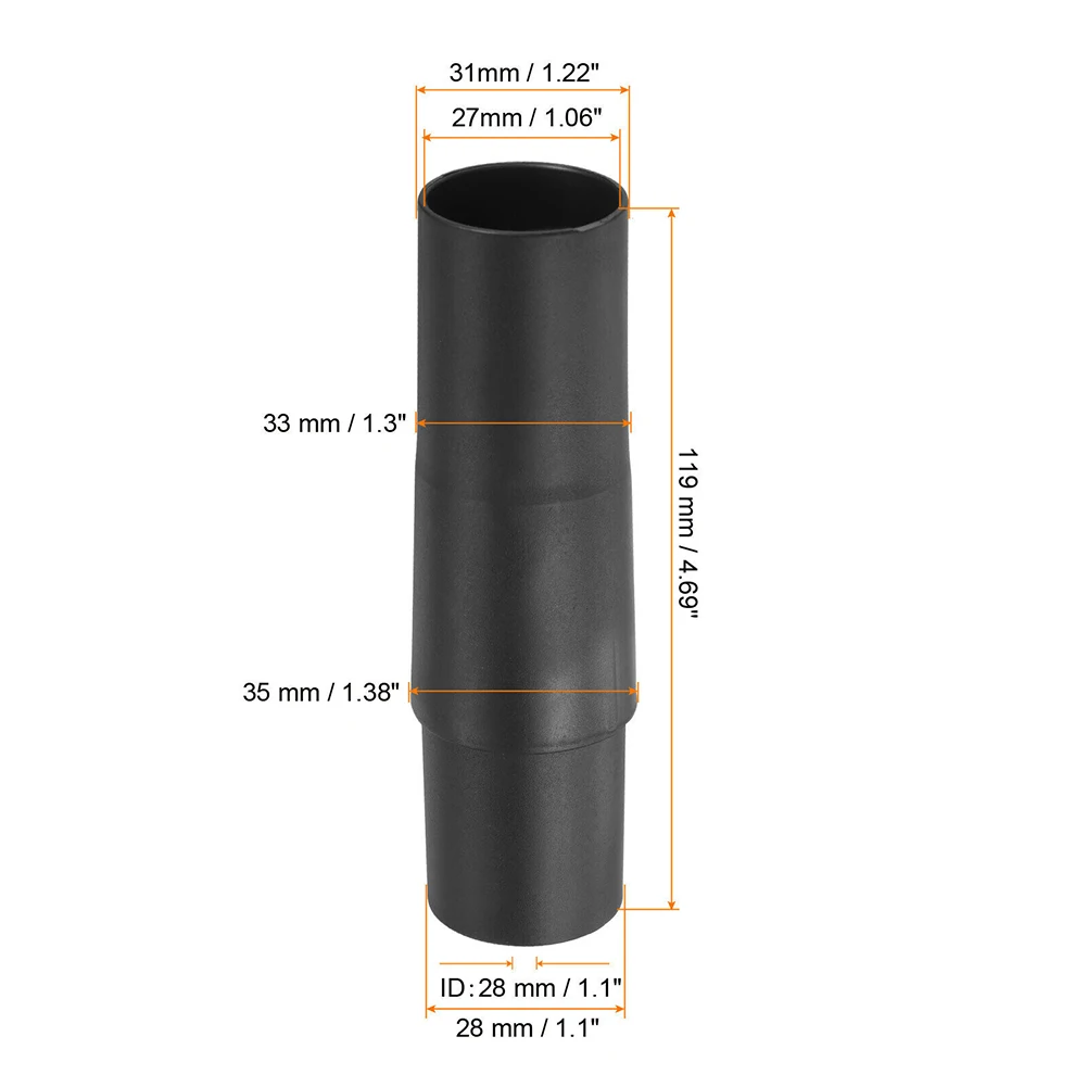 Cleaner Hose Reducer Converter Hose Adapter Hose Connector For Connecting Vacuums Hose Plastic 31mm/1.22\\\
