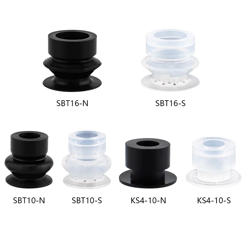 10pcs/lot SBT Film Bag Opening Vacuum Suction Cup SBT10-N SBT16-S KS4-10-S KS4-10-N