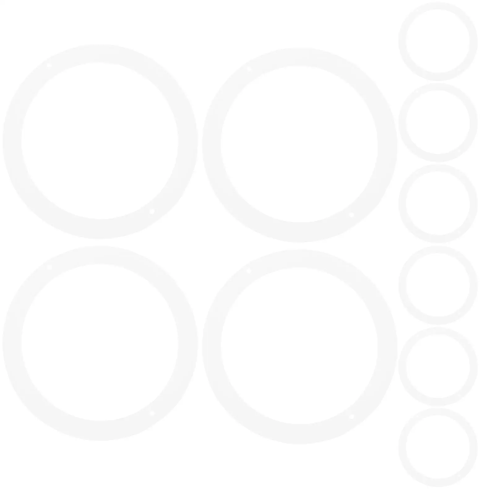 

Silicone Sealing for Jars Wide Mouth Gaskets Replacement Silicone Rings Replacement Food Grade Storage Canning Lids