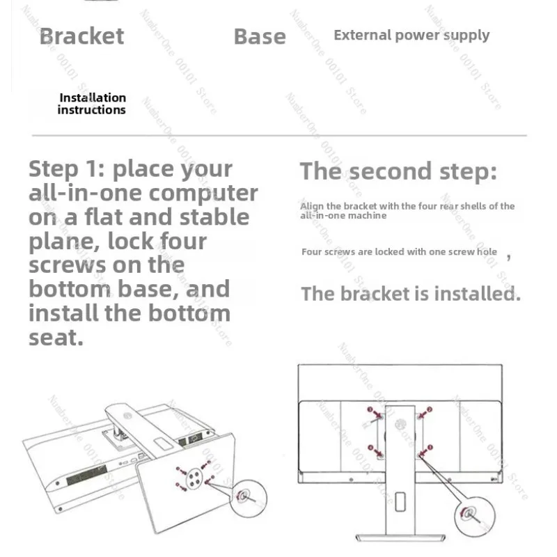 كمبيوتر الكل في واحد من الجيل الرابع عشر - معالج i3/i5/i7، شاشة FHD مقاس 23.8 بوصة، WiFi 6، Windows 11 Home/Office/Online Class Computer #4