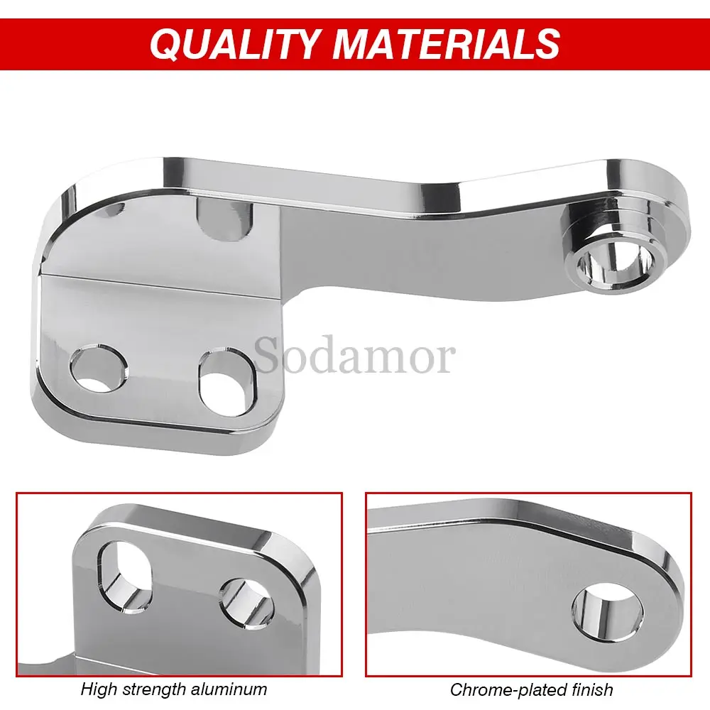 Motorcycle Chrome Front Transmission Booster Shift Neutral Assist Bracket For Harley Davidson Sport Nightster RH975 2022-Later