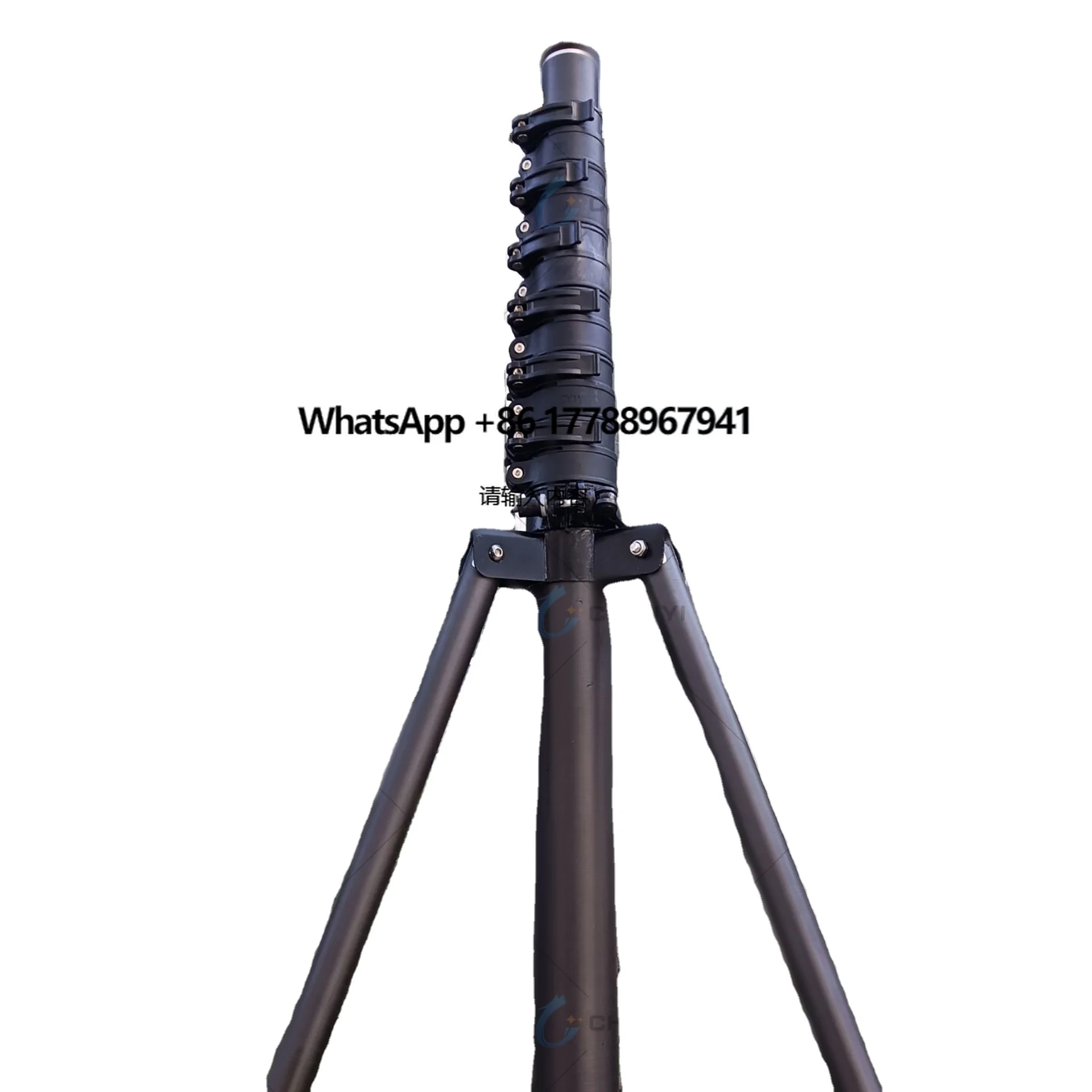 

Factory Customize 20ft-40ft Telescopic Carbon Fiber Photography Rod Tripods