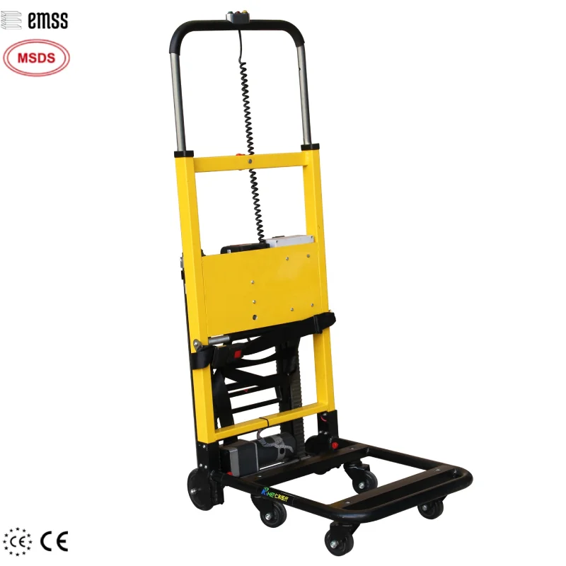 

EMSS 160kg Load Hand Truck Electric Cargo Lifts Elevator Stair Climbing Hand Truck Electric