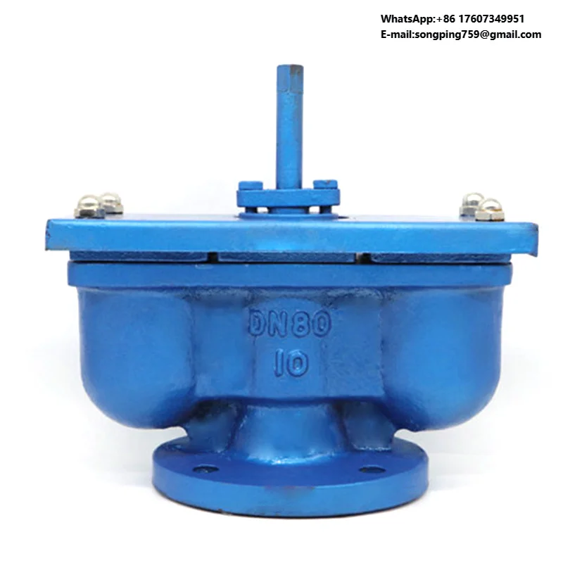 

Ductile Iron QT450 Automatic Air Release Valve Double Orifice with Ball Structure for Water Media in General Applications