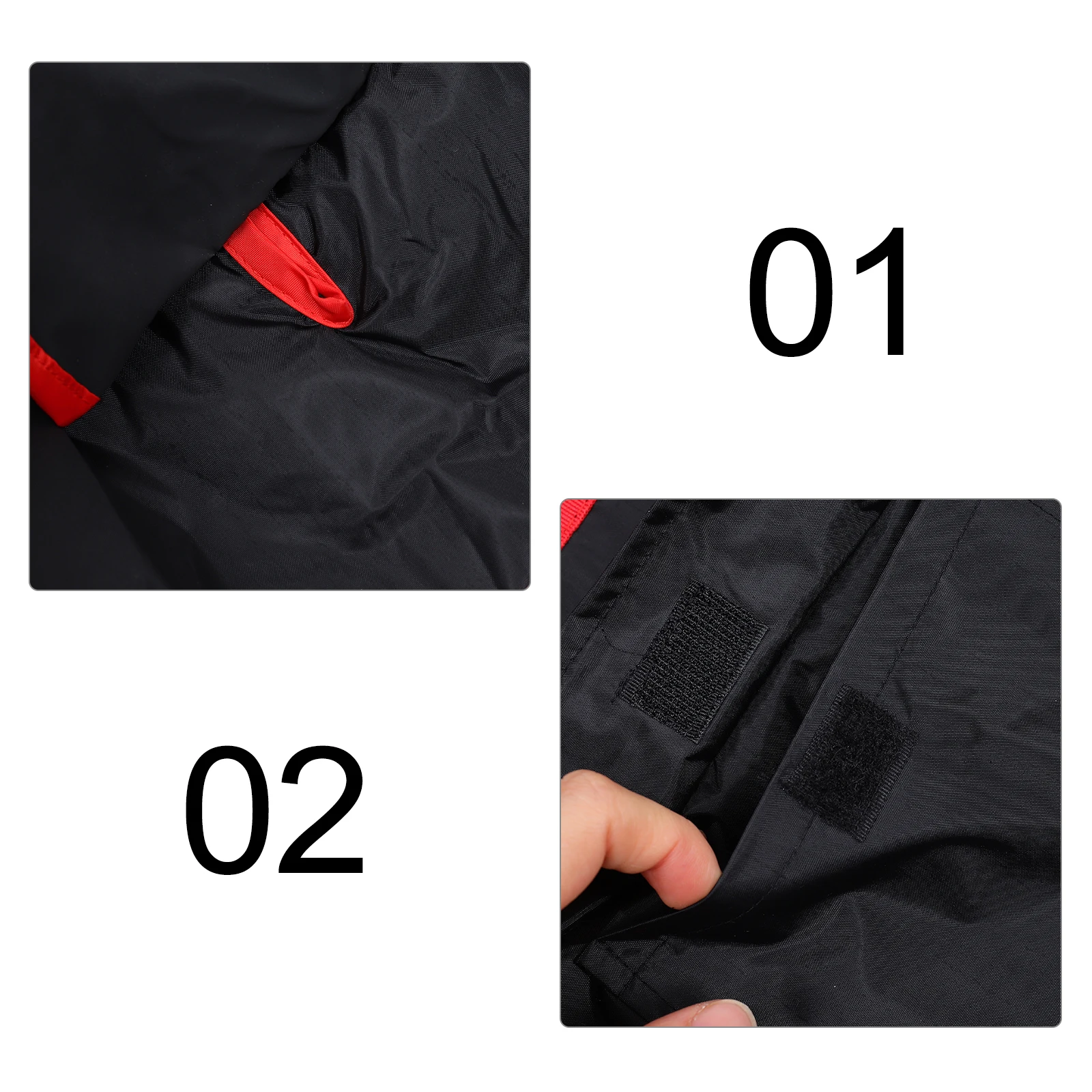 

Pet Reflective Raincoat Waterproof Coats Dogs Leg Straps Lightweight Fabric Outdoor Puppy Clothes Small Size Dog Raincoats