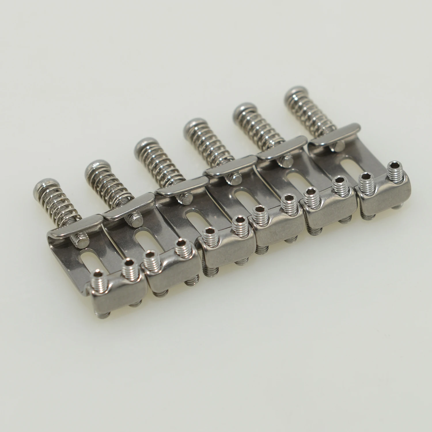 

6pcs/set Guitar Roller Tremolo Bridge Saddles System Replacement for ST TL Electric Guitar Iron Titanium Alloy