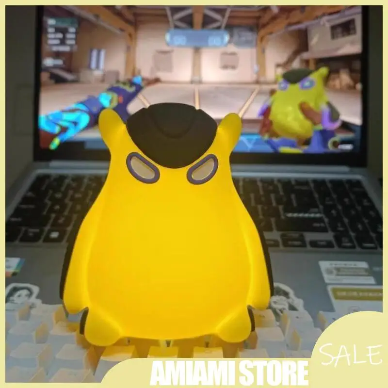 

10 см Valorant игровая периферия светящаяся лампа Wingman фигурка Коллекционные настольные украшения креативные подарки на день рождения игрушка для мальчика