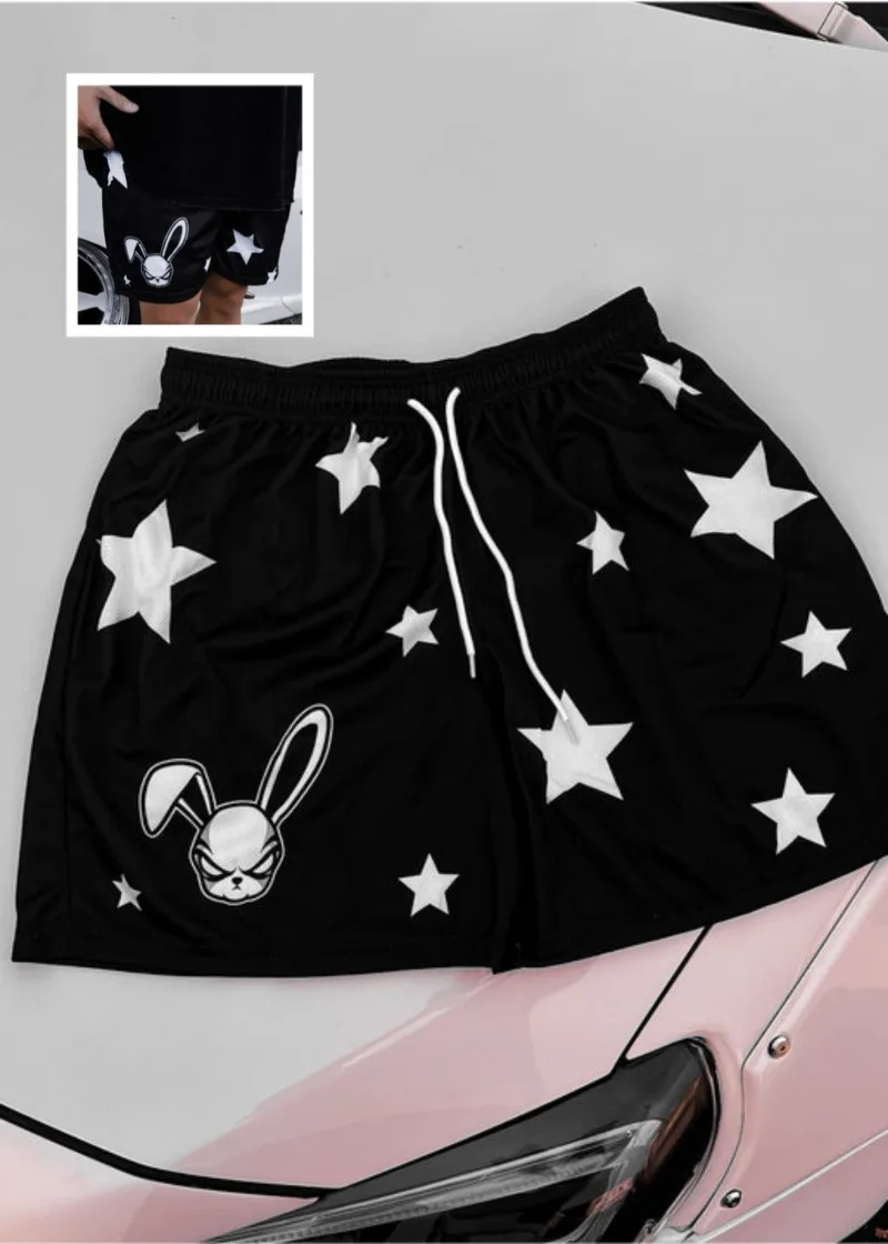 

Men's Gym Fitness Shorts STATUS STAR Shorts Quick Drying Mesh Running Shorts Summer Casual Beach Shorts Sports Fitness Shorts