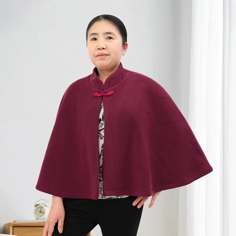 

Thick Flannel Cold Proof Cape Shawl Shoulder Neck Warmth Shoulder Protection Pregnant Women Sleep Postpartum Warm Cape Vest