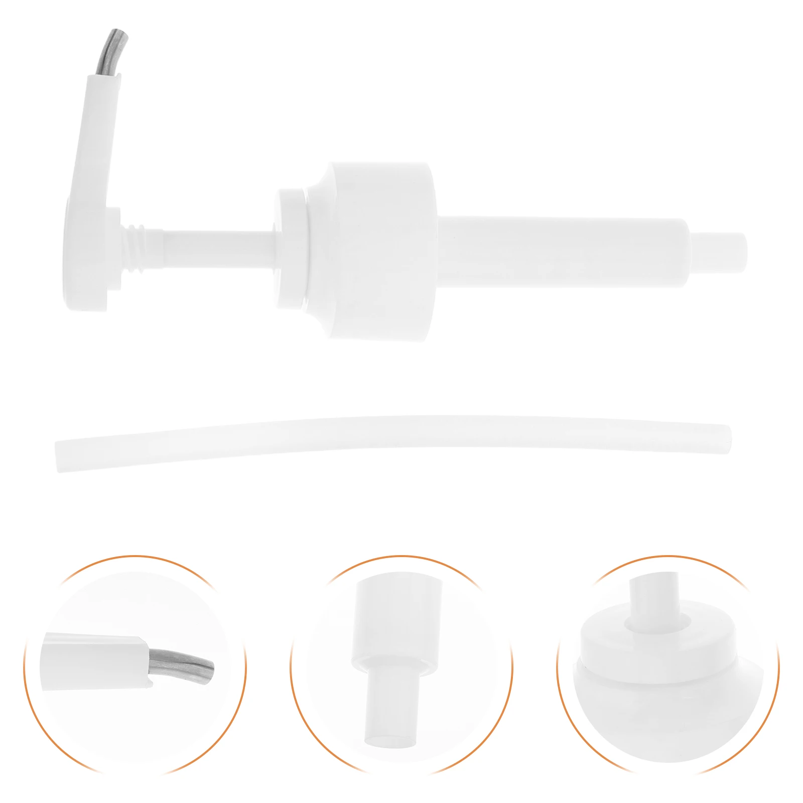 

2 Pcs Oyster Sauce Press Squeeze Bottles Coffee Concentrate Pump Dispenser Condiment for Sauces Hot