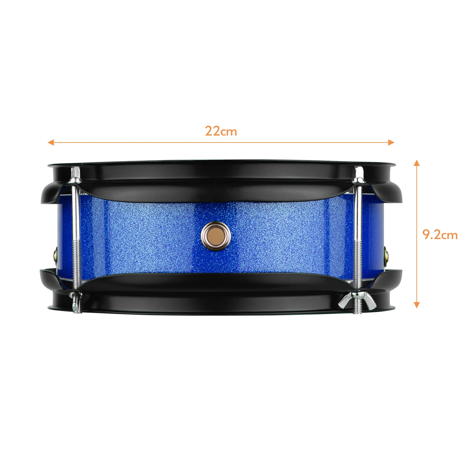 8 بوصة كمين طبل مع أفخاذ حزام الكتف طبل مفتاح لفرقة الطلاب الأطفال كمين طبل طبل للأطفال كمين طبل 2025