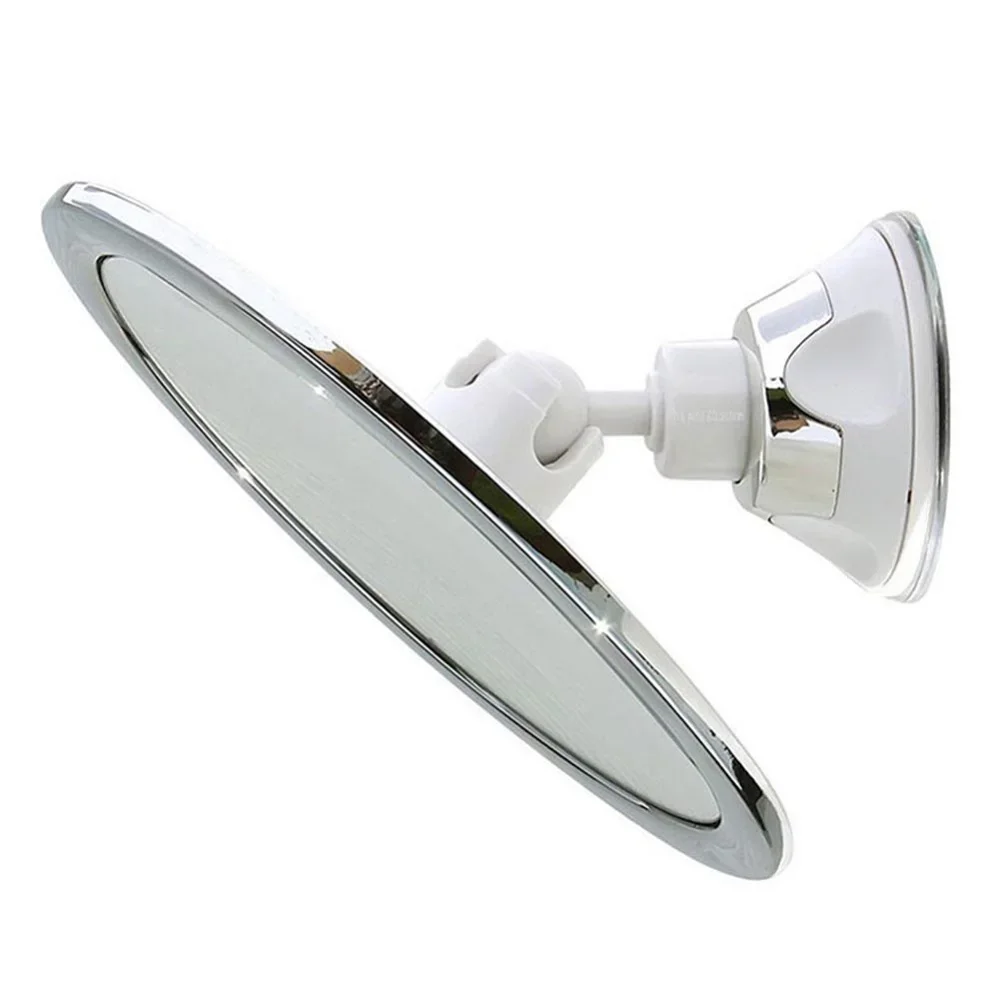 

360° Rotates Fogless Makeup Mirror With Holder Suction Cup Shower Shave Round Mirrors Bathroom Washroom Beauty Mirrors