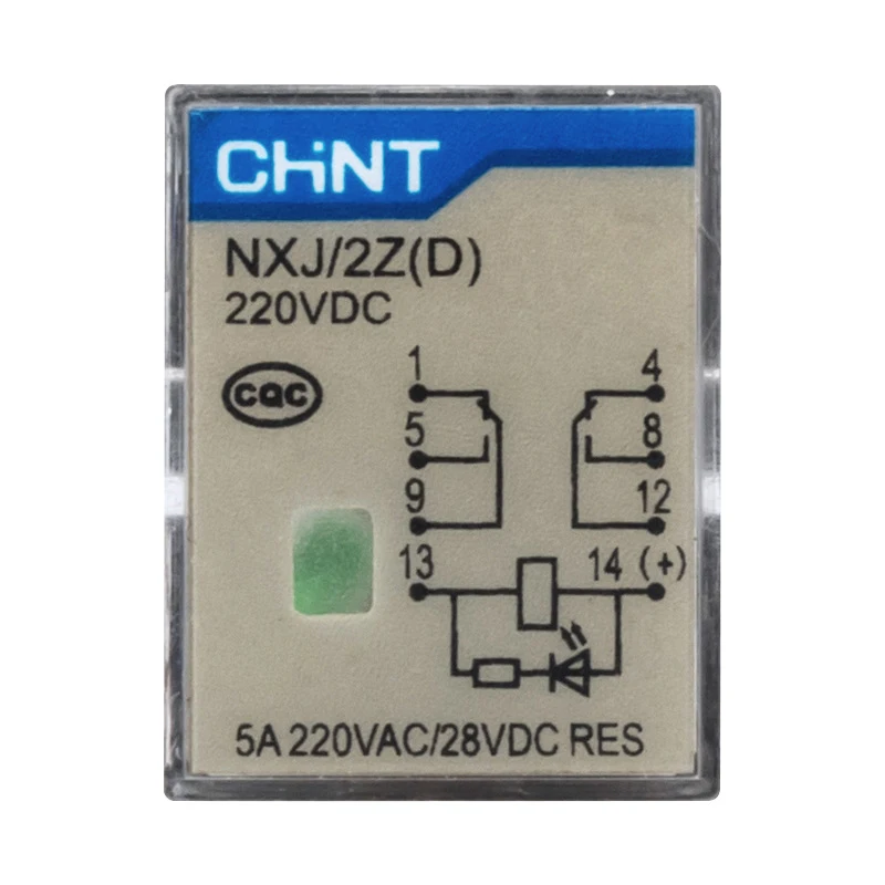 NXJ Small Electromagnetic Relay Intermediate Relay 2Z Series AC AC220V