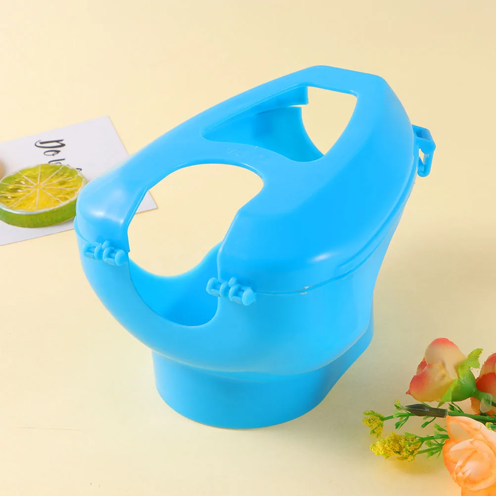 

2 Pcs Pigeon Feeding Holder Durable Plastic Bird Mounting Bracket Safe Medication Feeder Rack for Racing Domestic Pigeons