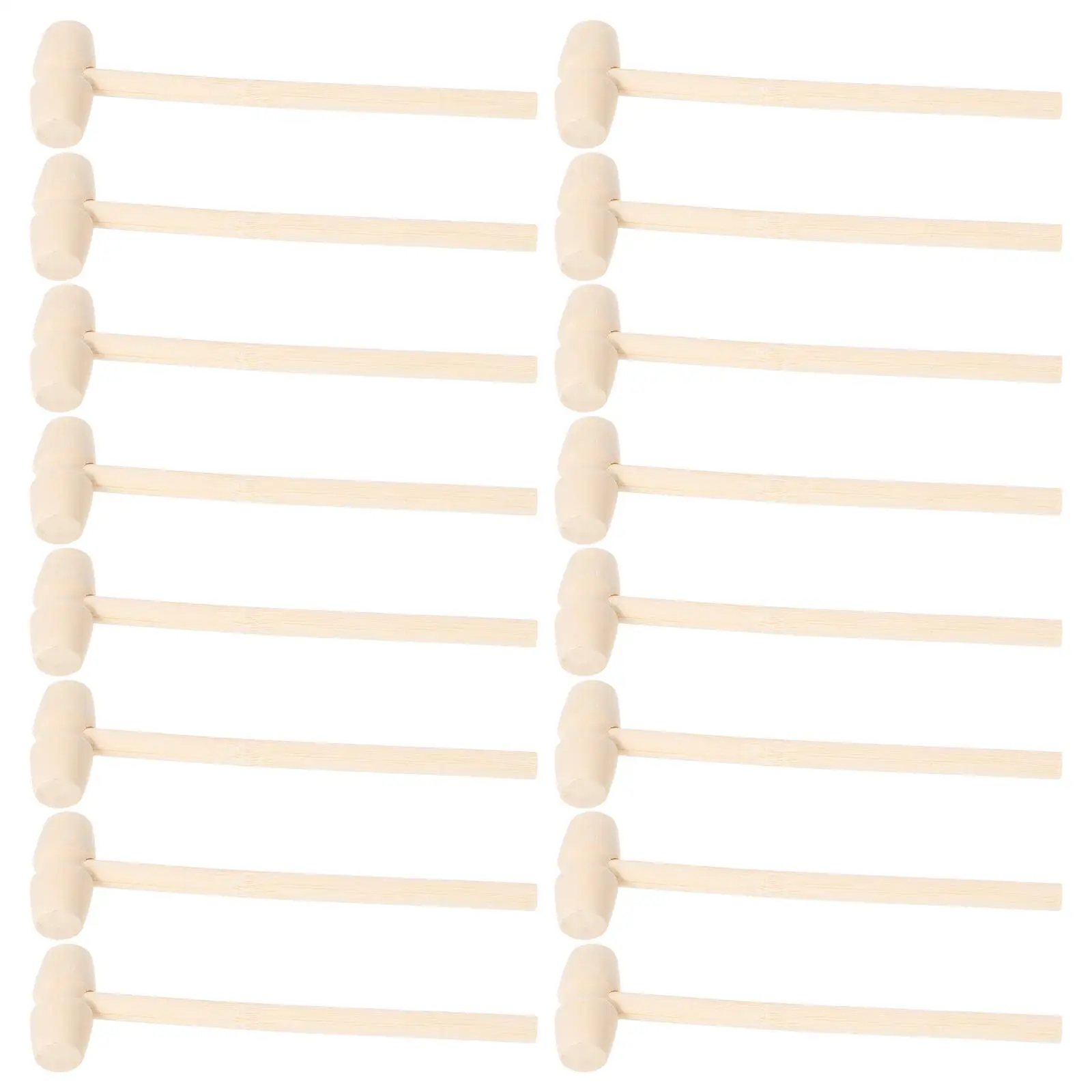 

50 Pcs Wooden Kids Toy Mini Mallet Promoting Motor Skills Creative Play Toddler Small Hammer Children Hammer Toy