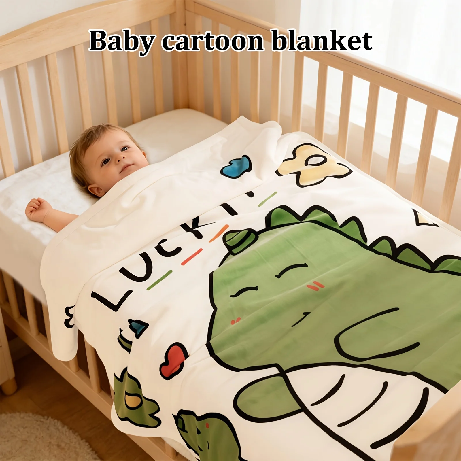 

1 шт. Детское фланелевое одеяло с мультяшным рисунком, мягкое большое одеяло, незаменимо для всех сезонов, подходит для успокаивания младенцев и подростков, для сна, как одеяло для кондиционера, для дня рождения, украшения спальни, на Рождество, День благ