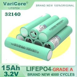 3.2V 32140 15Ah lifepo4 batteries Lithium Iron Phosphate for diy 4s 8s 12v 24V 30AH Boat Golf Cart Power Tools Battery pack