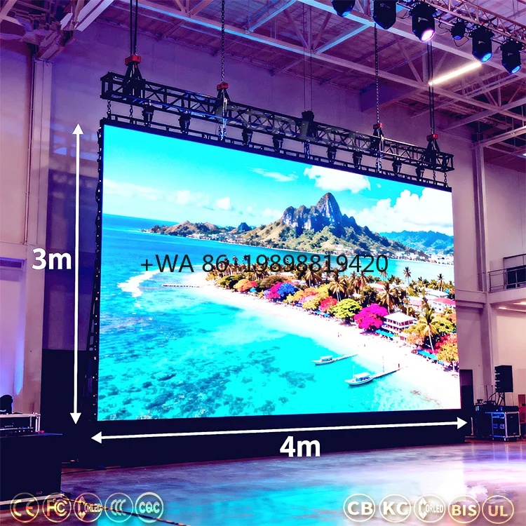 

Stage Screens Mobile P3.91 LED Rental Screen Outdoor Video Wall Display