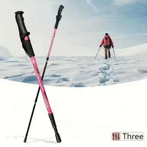 

Трехсекционные походные палицы с прямой ручкой удобны, удобны и регулируются длиной. Они должны иметь оборудование