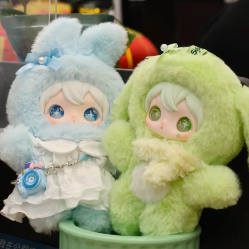 

Ayortoys Shyshy Rabbit Sparkling World Series Vinyl Cute Blind Box Trendy Collectible Plush Keychain Hot Popular