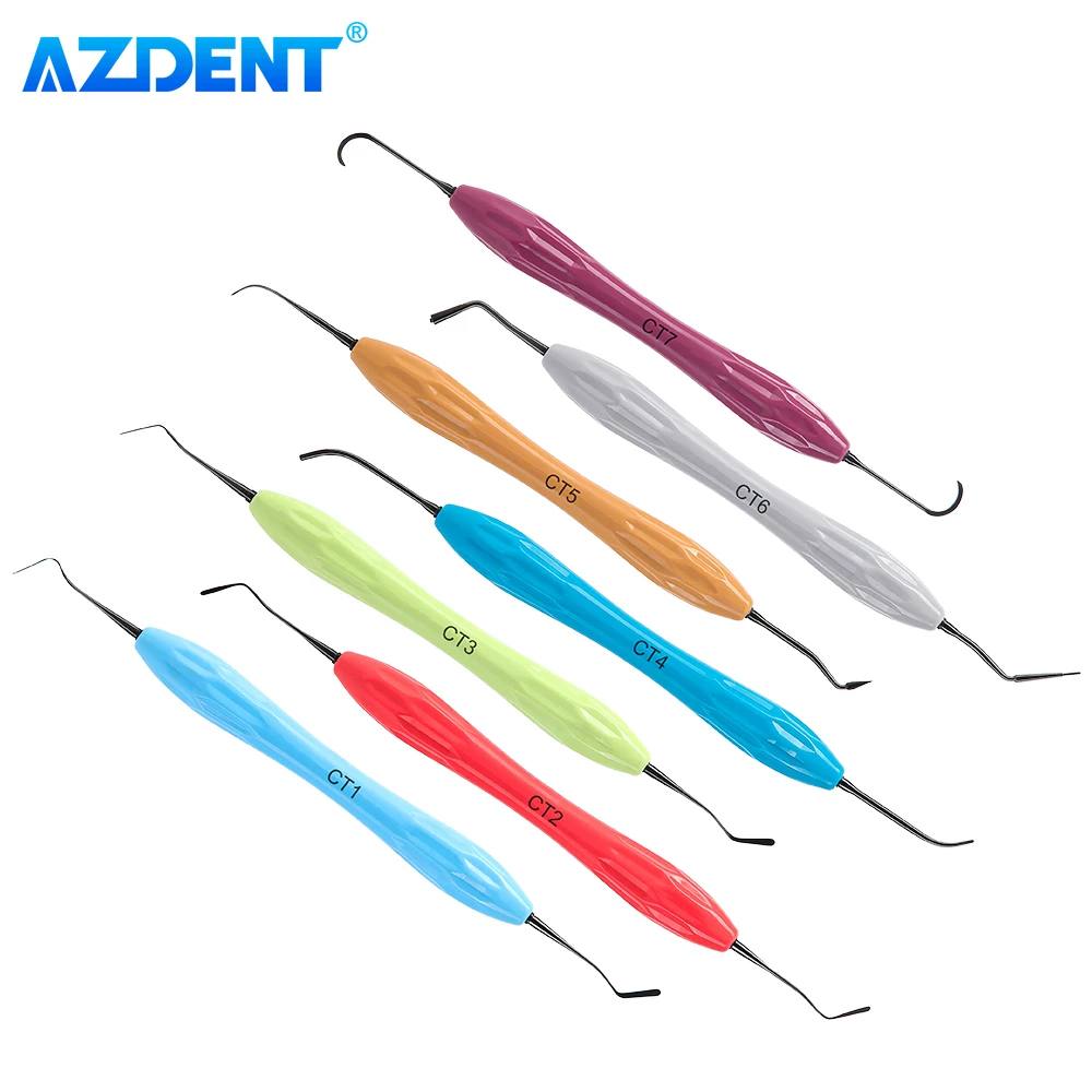 Dental Resin Filler Filled Restorative Instrument AZDENT Aesthetic Restoration Knife Sterilization Dentistry Tools Autoclavable