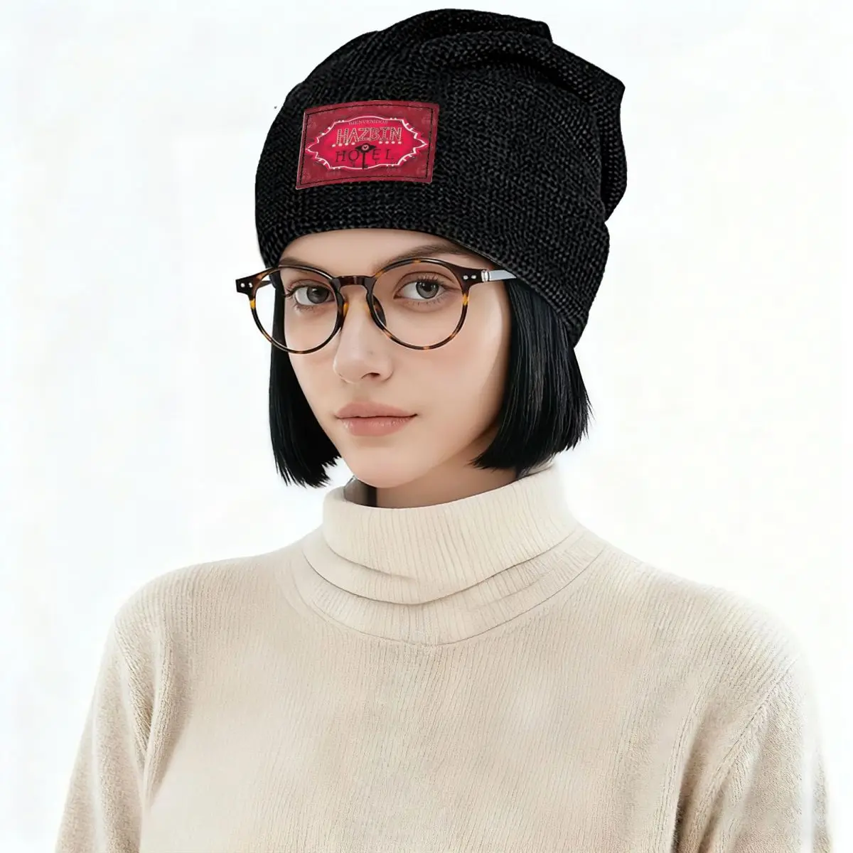 Hazbin Hotels Comedy Anime America Song And Dance Warm Fleece-Lined Cap Hip Hop Bonnet Hat Autumn Winter Outdoor Beanies Hats