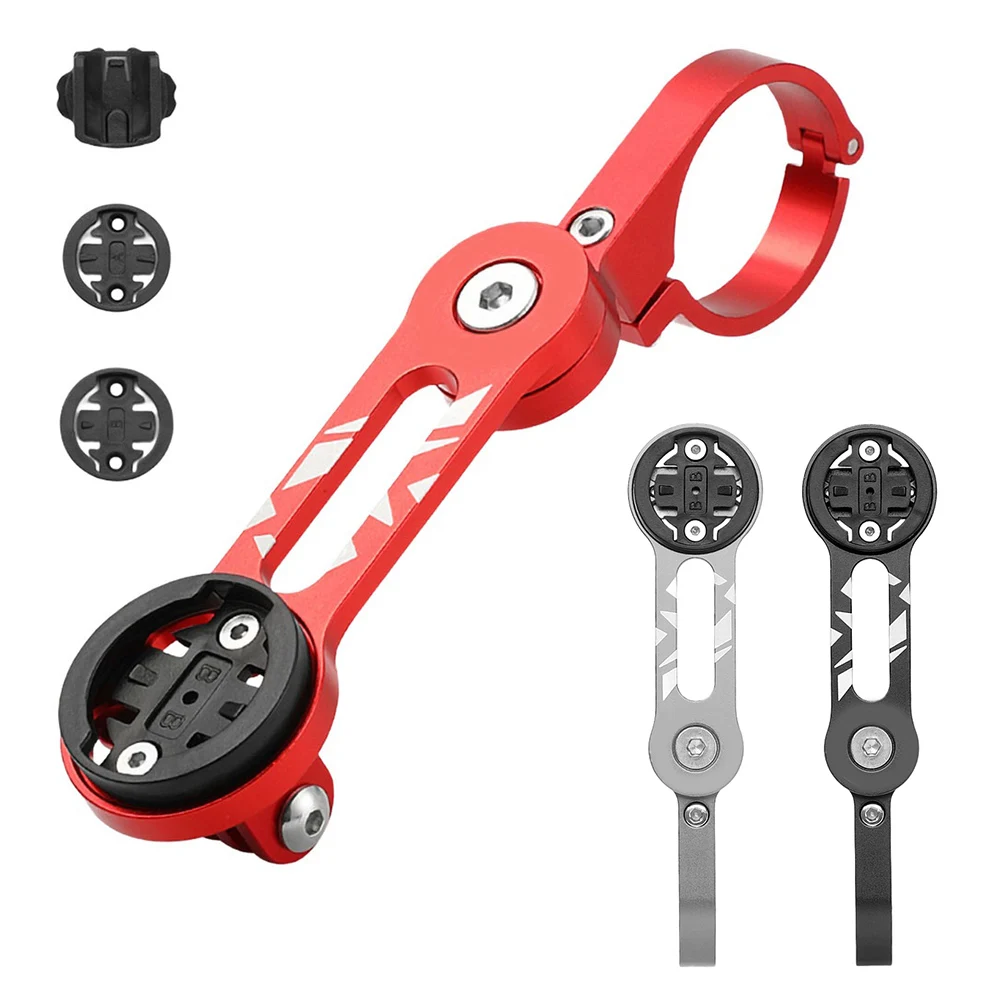 

Bicycle Computer Mount for Bryton For Garmin For Cateye 360 Degree Rotation Fits 32mm Handlebars Aluminum Alloy