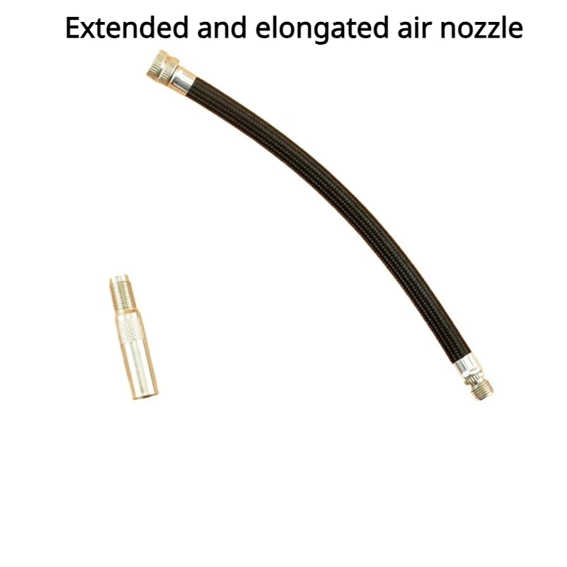 Extended and Elongated Air Nozzle Suitable for Xiaomi Scooter Original No. 9 Balance Car Vacuum Tire Air Nozzle