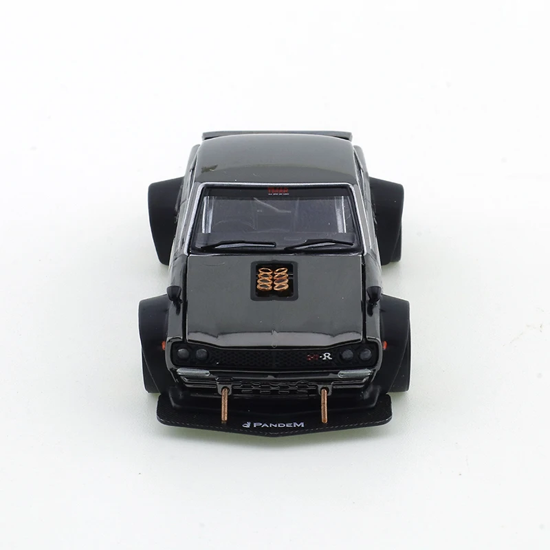 XCARTOYS 1:64 SKYLINE GT-R V8 DRIFT galvanizado negro colección de aleación fundida a presión modelo de coche decoración regalo