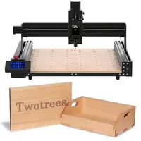 Twotrees Milling Machine Axis Cnc Woodworking Machinery CNC Router TTC450 Wooden 3 Cnc Aluminum Alloy for Acrylic Mdf 2 in 1