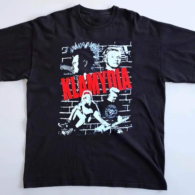 NEW KLAMYDIA Band Fan Black All Size T Shirt AG2410