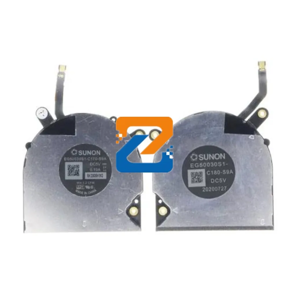 New Original Laptop CPU GPU Cooling Fan For DELL XPS 13 7390 9310 2-in-1 Cooler Fan 0VDFK8 EG50030S1-C170-S9A EG50030S1-C180-S9A