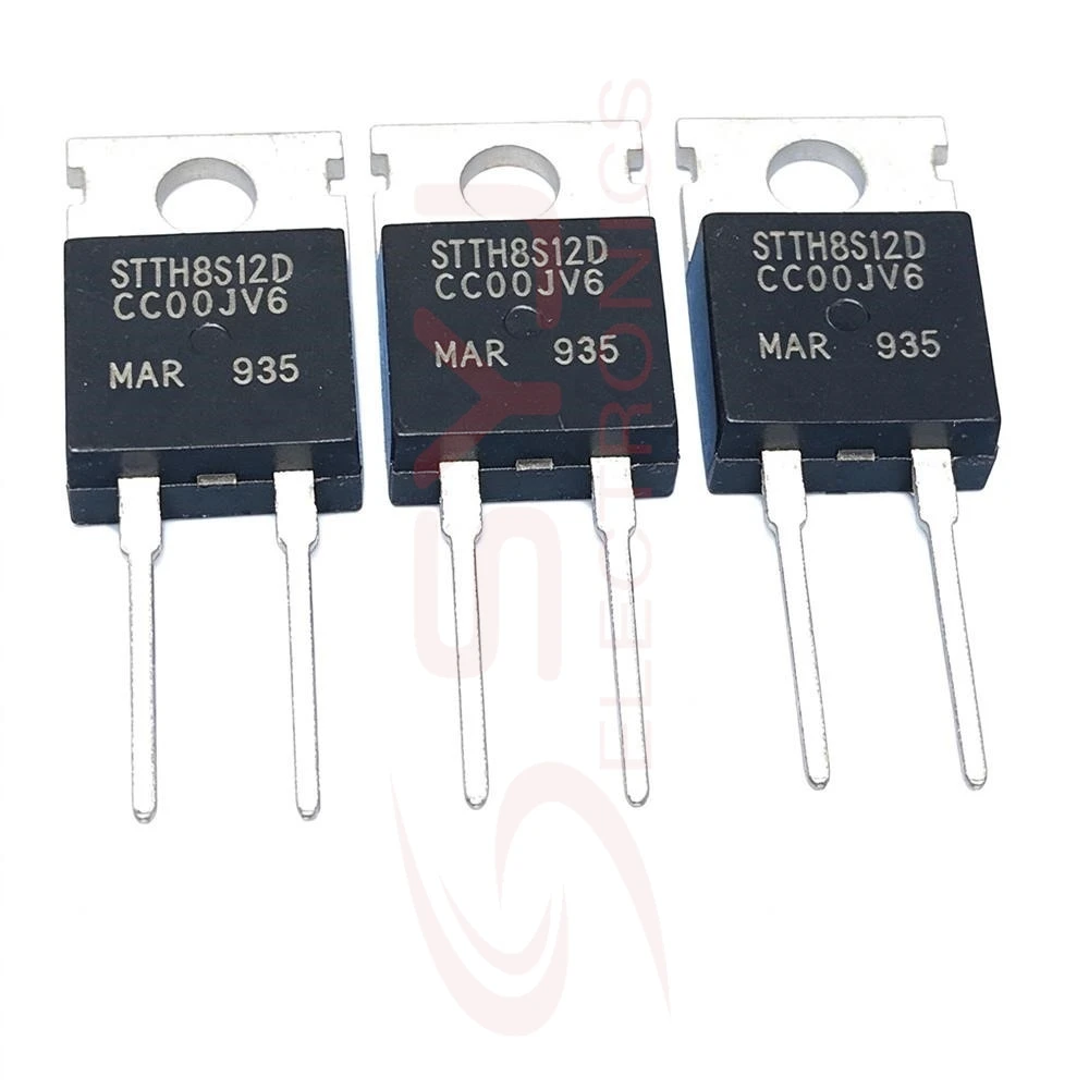 5PCS STTH8S12D 1.2KV 8A NCEP01T15 100V 150A MDP10N055 100V 120A RU40190R 40V 190A RU75150R 75V 148A BUK563-100A 100V 13A TO-220