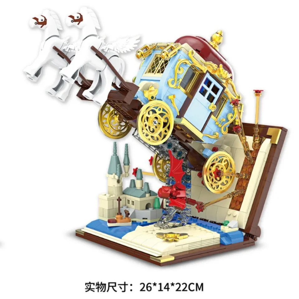 Ridderbus Quidditch Wedstrijd Vereiste Kamermodel Bouwsteen Anime Boek Speelgoed voor verjaardagscadeaus